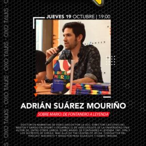 Ticket: OXO TALKS | Adrián Suárez 2023/10/19 - 2023/10/19